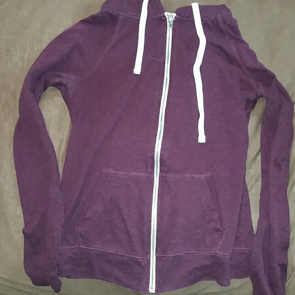 Maroon/purple light hoodie